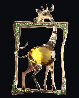 Подвеска «Жираф»